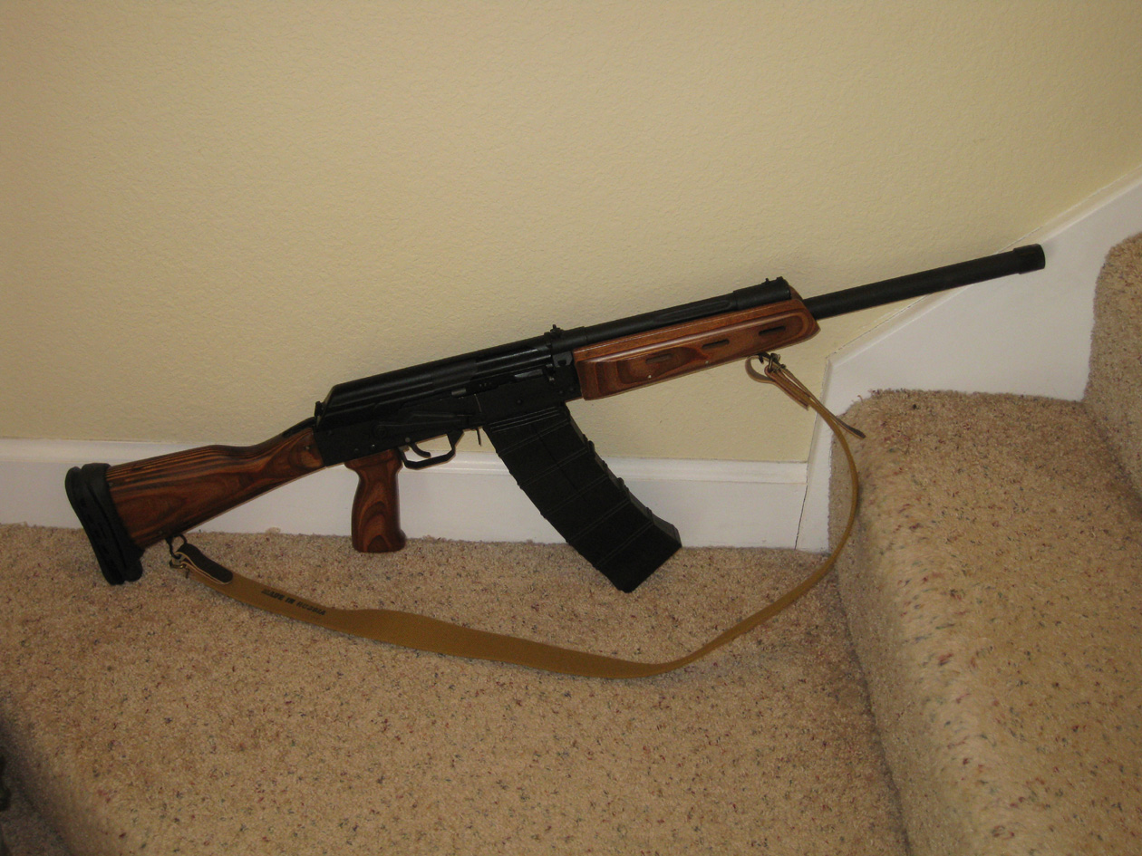 Saiga ak wood stock